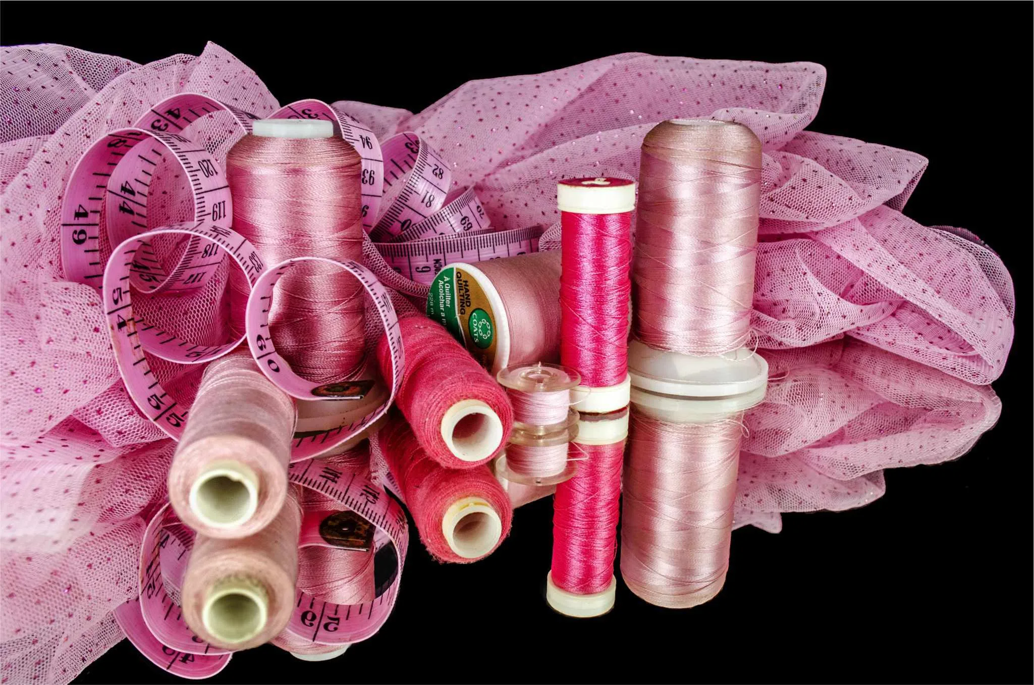 pink fabric and thread Sewn 2Dance years of expert services