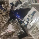 Adding sparkle to dancewear and cheer uniforms variations of embellishments
